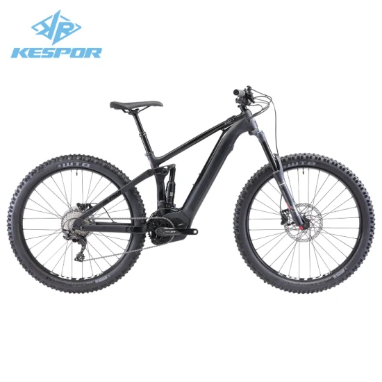 Oem de alta qualidade atacado 27,5/29 polegadas 36 v 250 w/500 w mid drive motor mountain bike elétrica com quadro de fibra de carbono