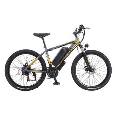 Daurada 26 polegadas estrutura de aço 350 W 36 V Bicicleta elétrica Mountain Bike elétrica Ebike